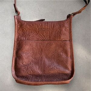 American Leather Co.  Cali Leather  Crossbody Bag